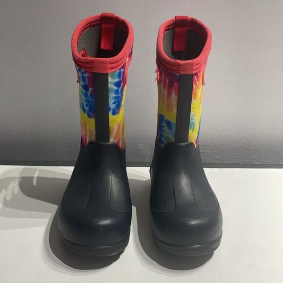 Bogs Tye dye Boots Toddler 12 Unisex Rainbow - Picture 5 of 8